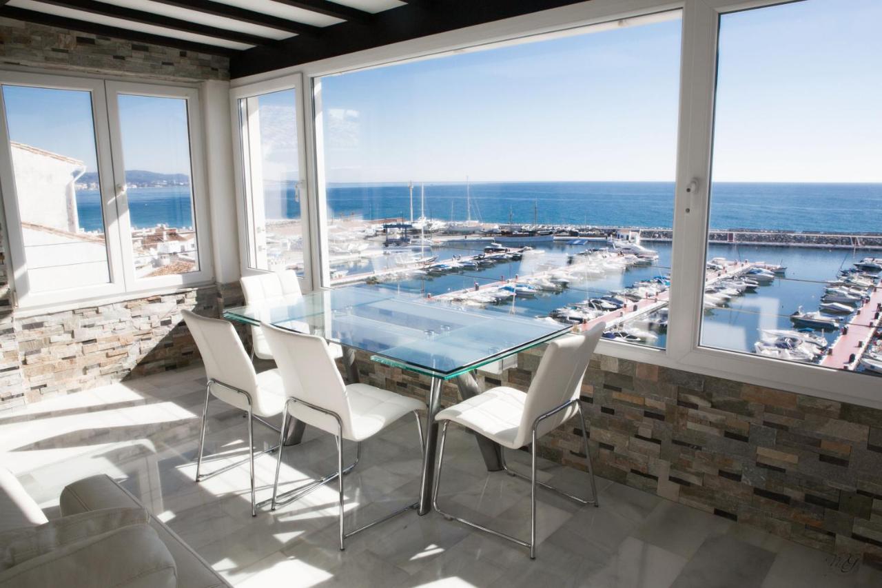 Ferienwohnung Luxury Puerto Banus Penthouse With Parking & Wi-Fi Marbella Exterior foto