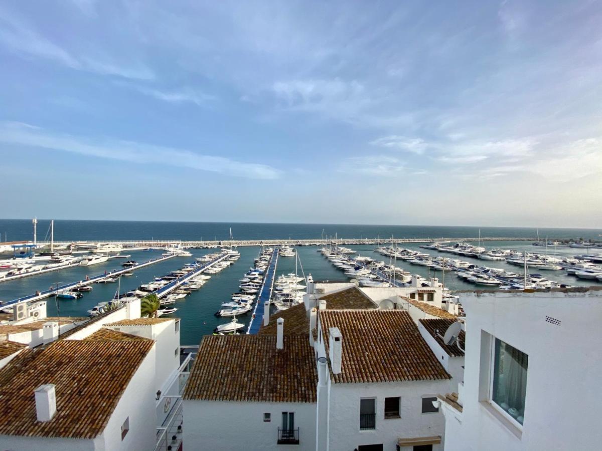 Ferienwohnung Luxury Puerto Banus Penthouse With Parking & Wi-Fi Marbella Exterior foto