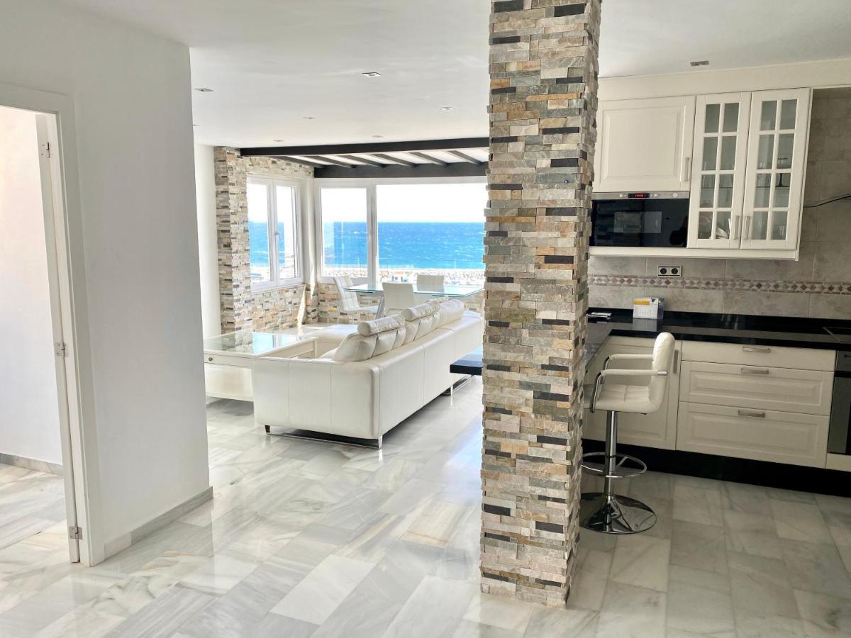 Ferienwohnung Luxury Puerto Banus Penthouse With Parking & Wi-Fi Marbella Exterior foto