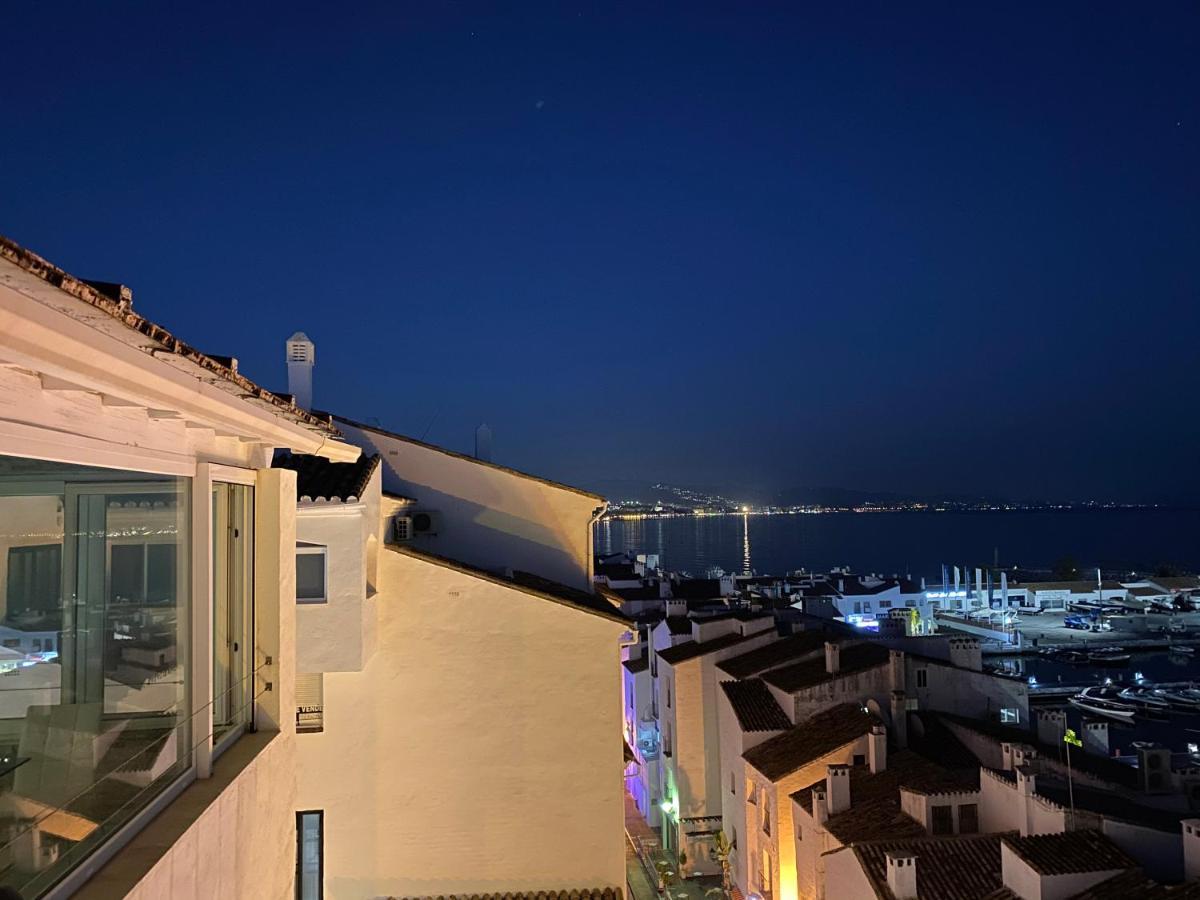 Ferienwohnung Luxury Puerto Banus Penthouse With Parking & Wi-Fi Marbella Exterior foto